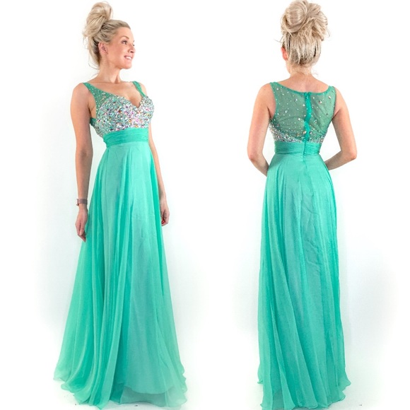 Cinderella Divine Dresses & Skirts - Mint Green Prom Dress Pageant Gown
